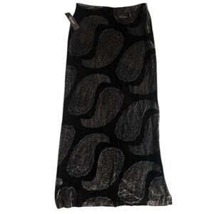 ABS by Allen Schwartz Paisley Skirt - Vintage - Womens M Whimsygoth